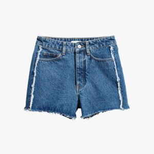 High Waist Straight  Summer Jean Shorts Women